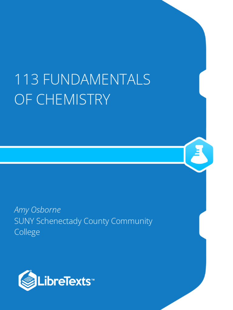 113 Fundamentals of Chemistry | PDF | Significant Figures | Exponentiation