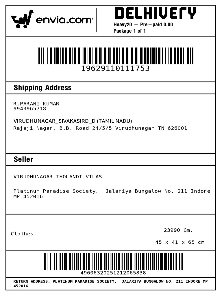 Address Label | PDF