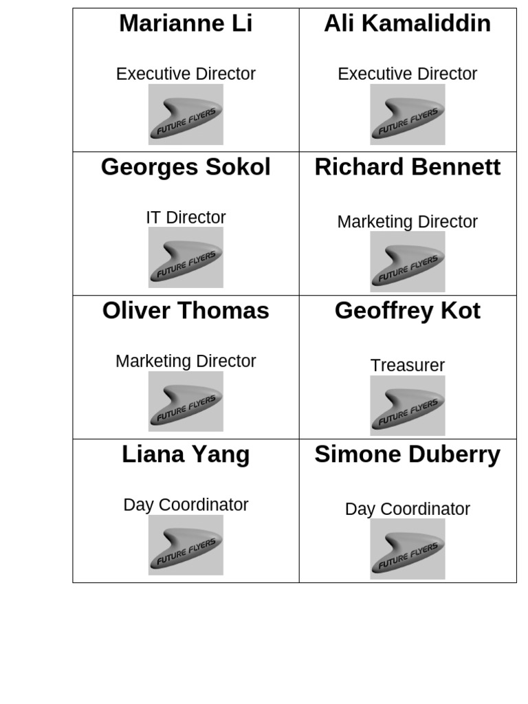 Committee Badges | PDF