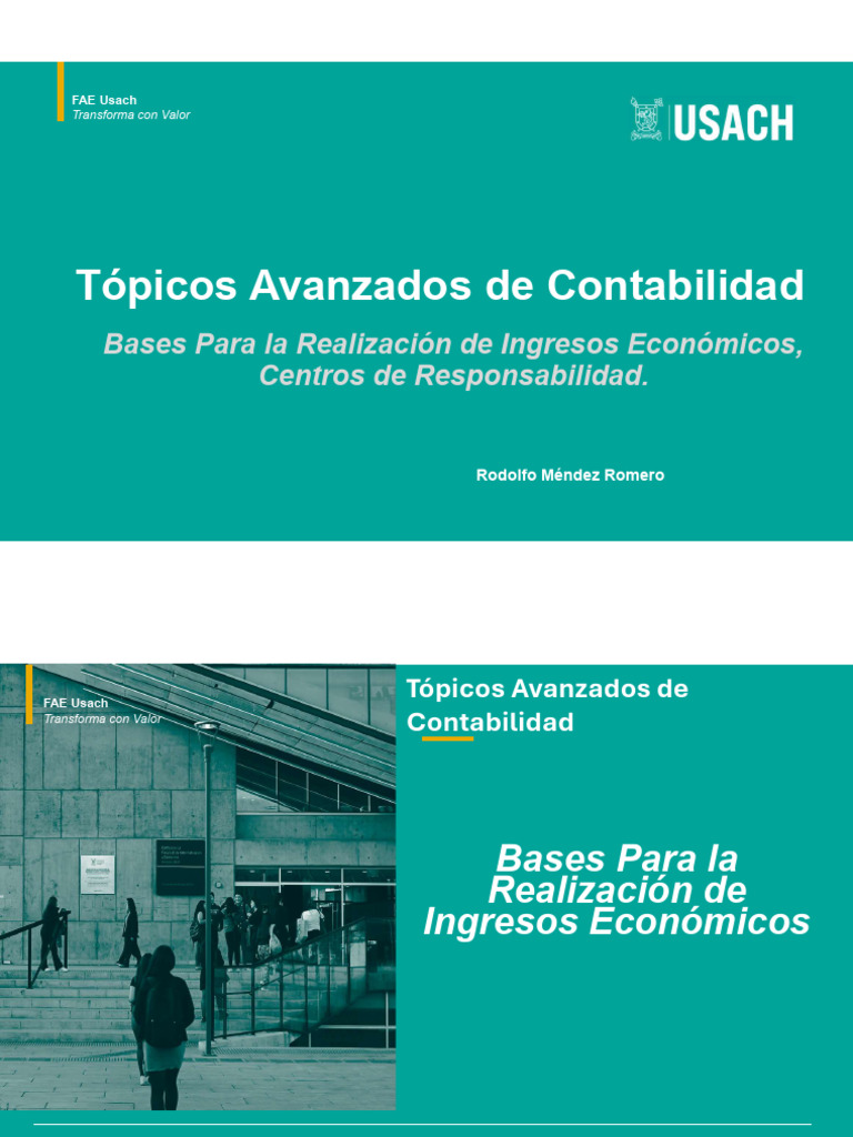 Presentacion Ingresos y Centros de Responsabilidad 640507 | PDF ...