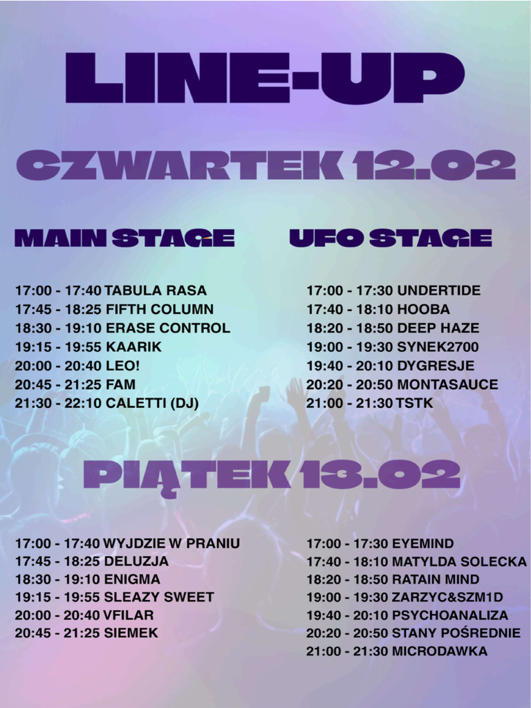 Lineup | PDF