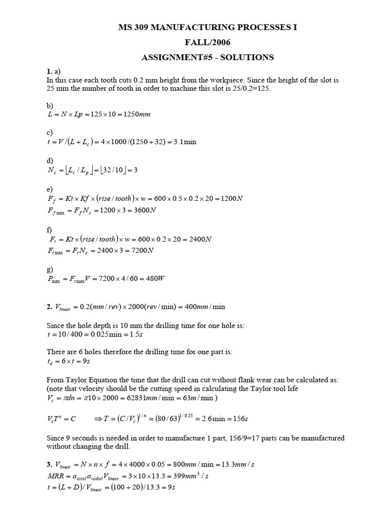 Assignment5 Solution | PDF