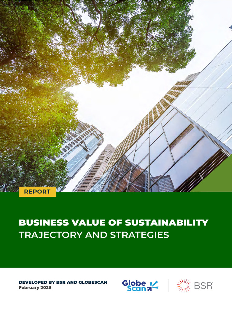 BSR GlobeScan Business Value of Sustainability Trajectory and ...