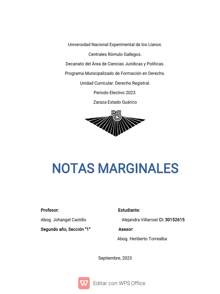 Notas Marginales 1 | PDF | Divorcio | Justicia