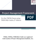 Project Management Framework Fourth Edition