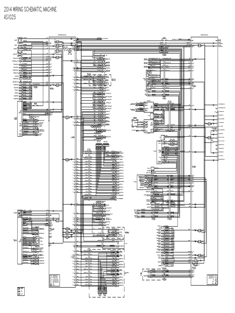 2014 Wiring Schematic Machine 1025 (Rev A2) | PDF | Mechanical ...