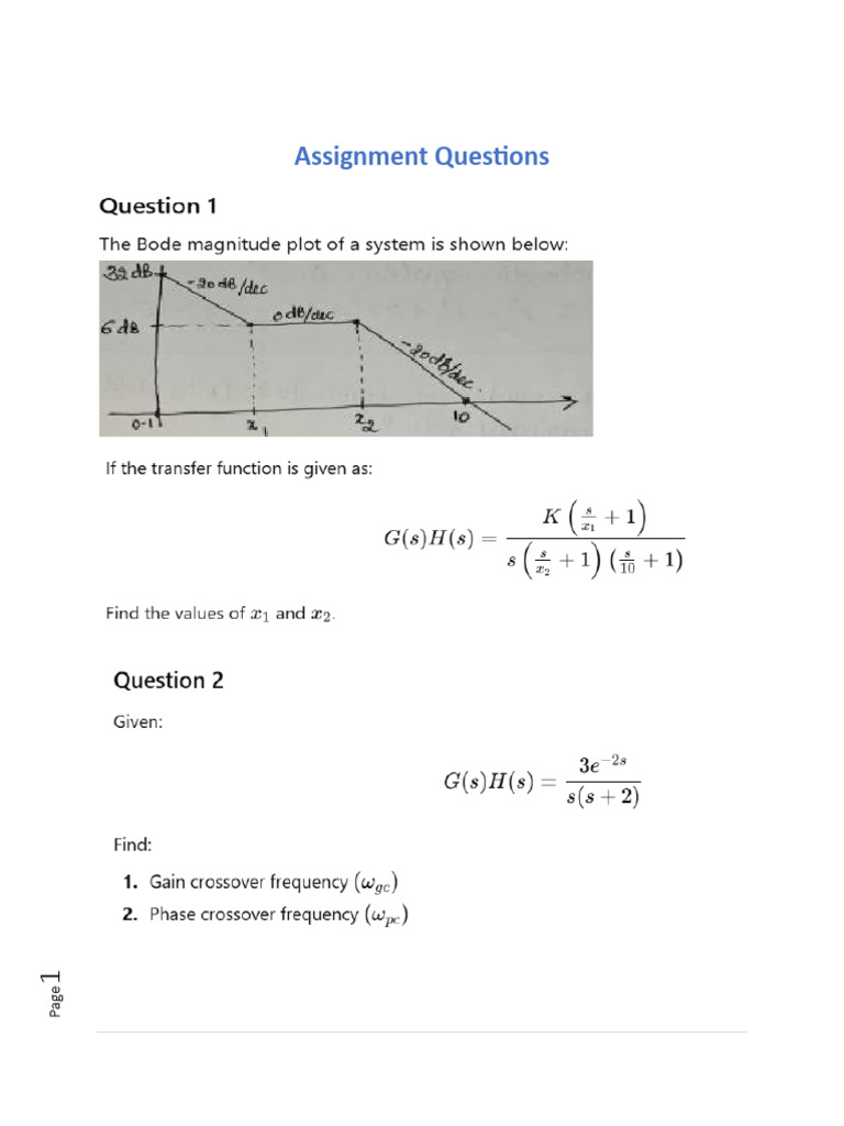 Tutorial Sheet 04 | PDF