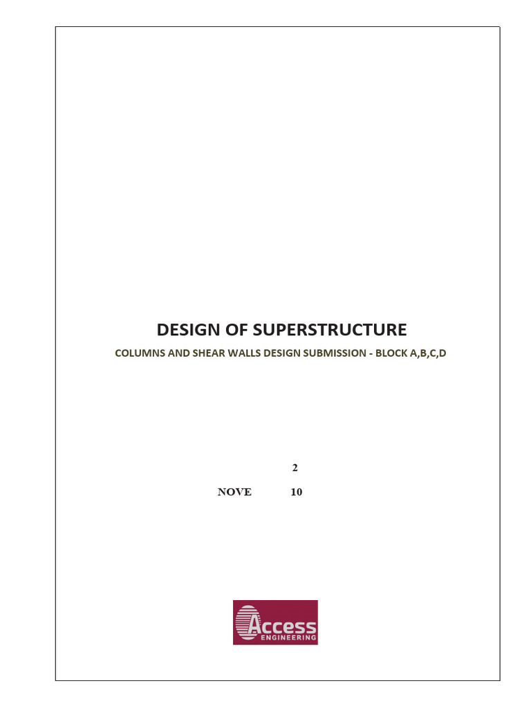Shear Wall Design Report - Issue 2 | PDF | Structural Engineering ...