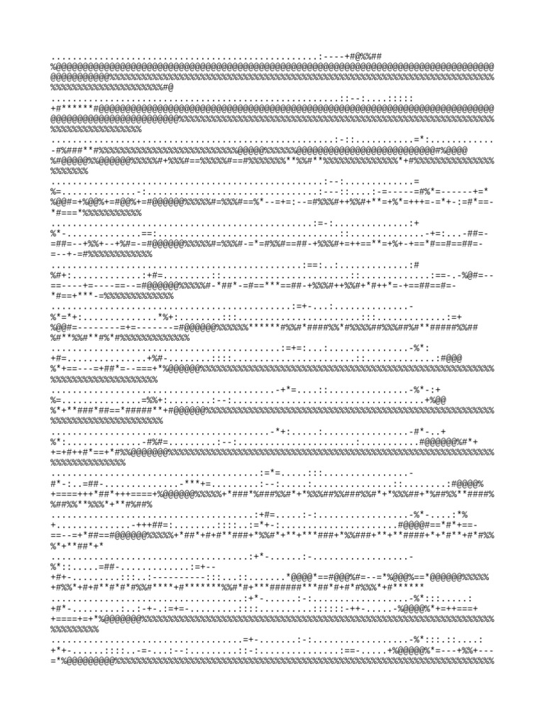 Ascii Art | PDF