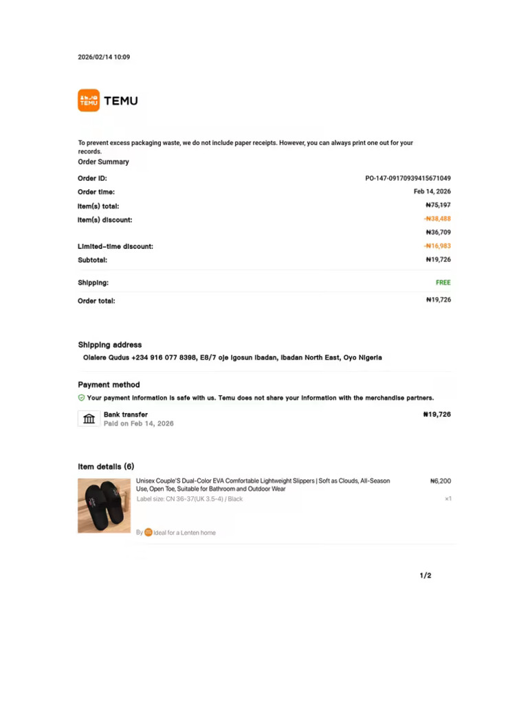 Print For TEMU | PDF