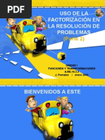 Resolver Problemas Con Factorización Parte 2