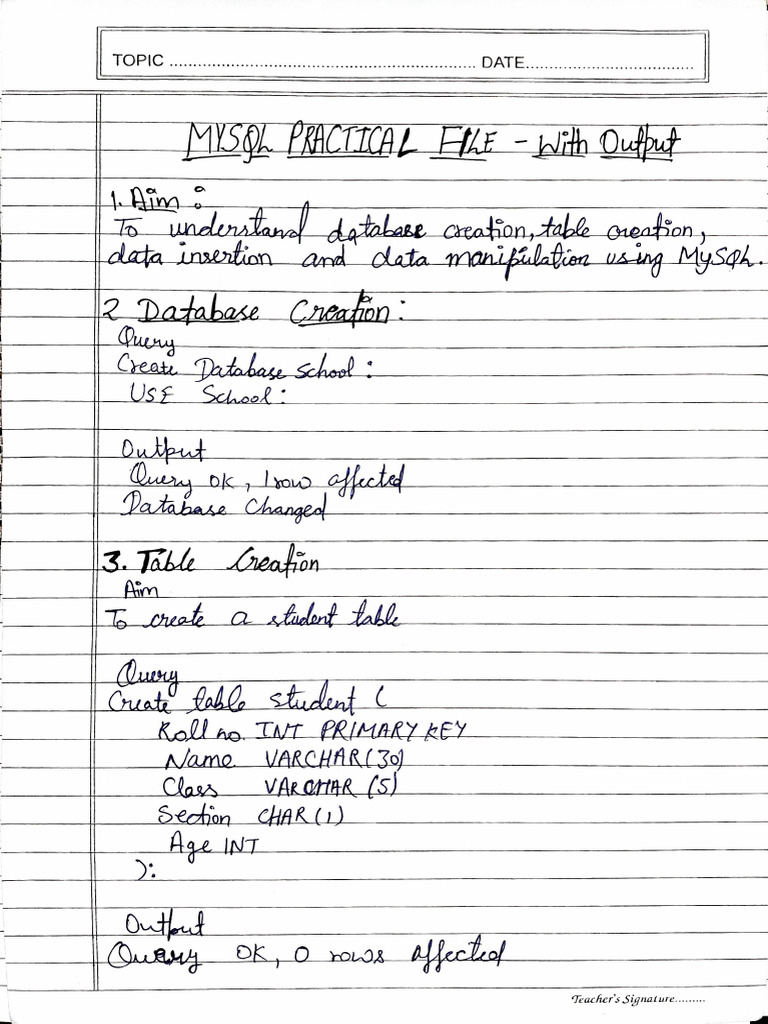 Cs Practical File | PDF