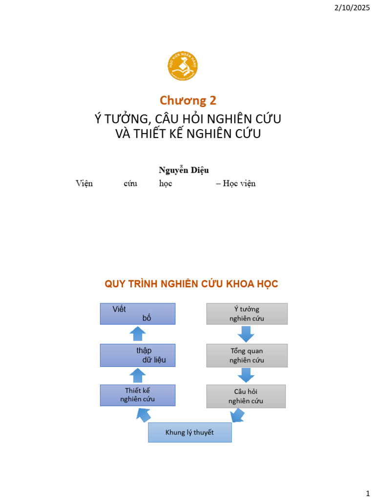 2 Thiet Ke Nghien Cuu | PDF
