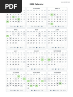 2026 Calendar Second Half | PDF