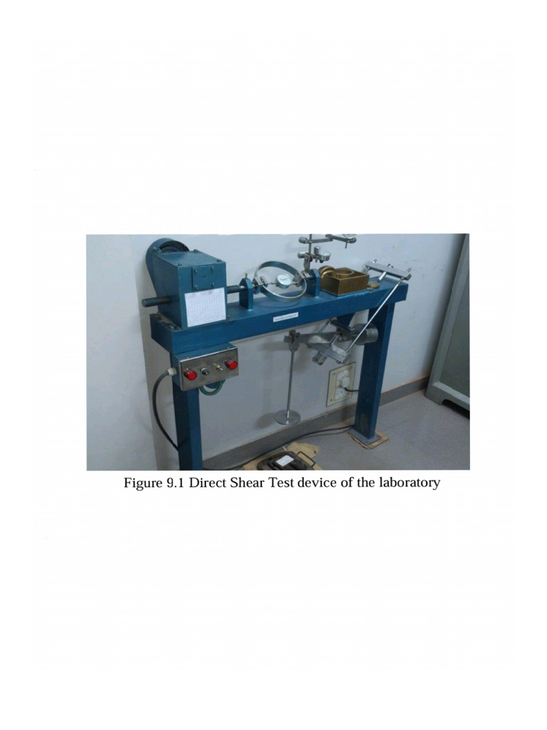 Direct Shear Test | PDF
