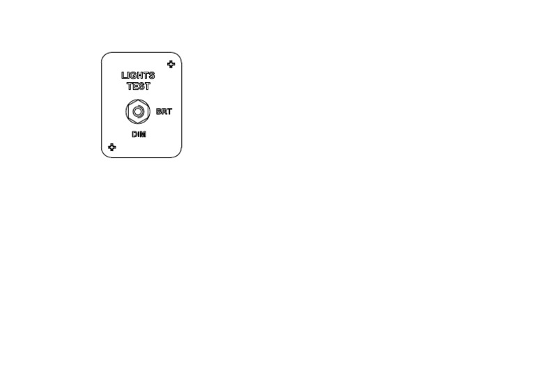 Lights Test Panel | PDF