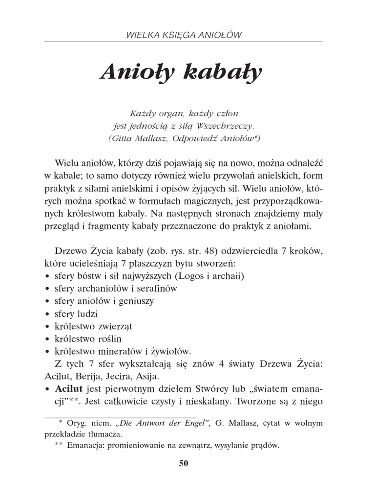 Przyklad Ksiega Aniolow | PDF