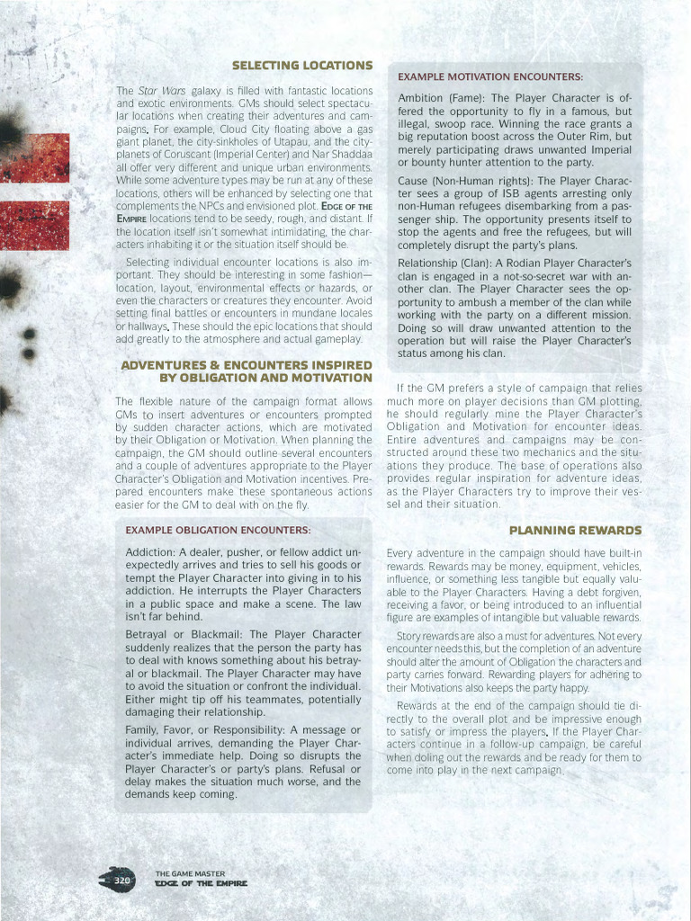 Edge of The Empire - Core Rules - Part33 | PDF
