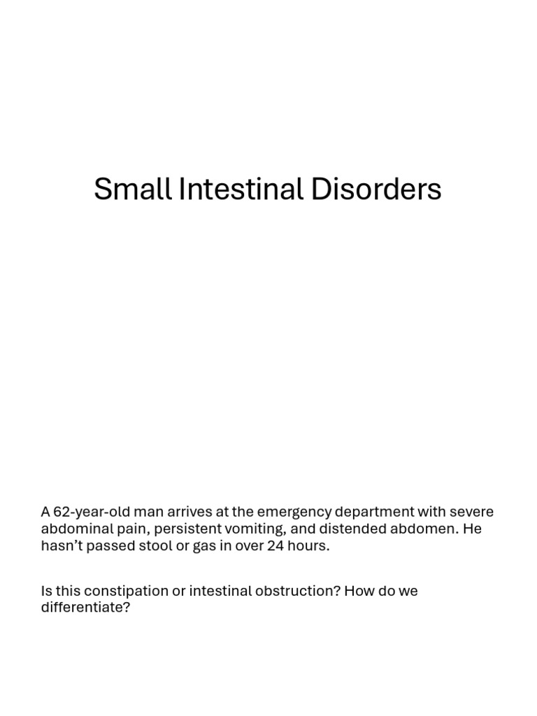 Small Intestinal Disorders | PDF | Coeliac Disease | Bile