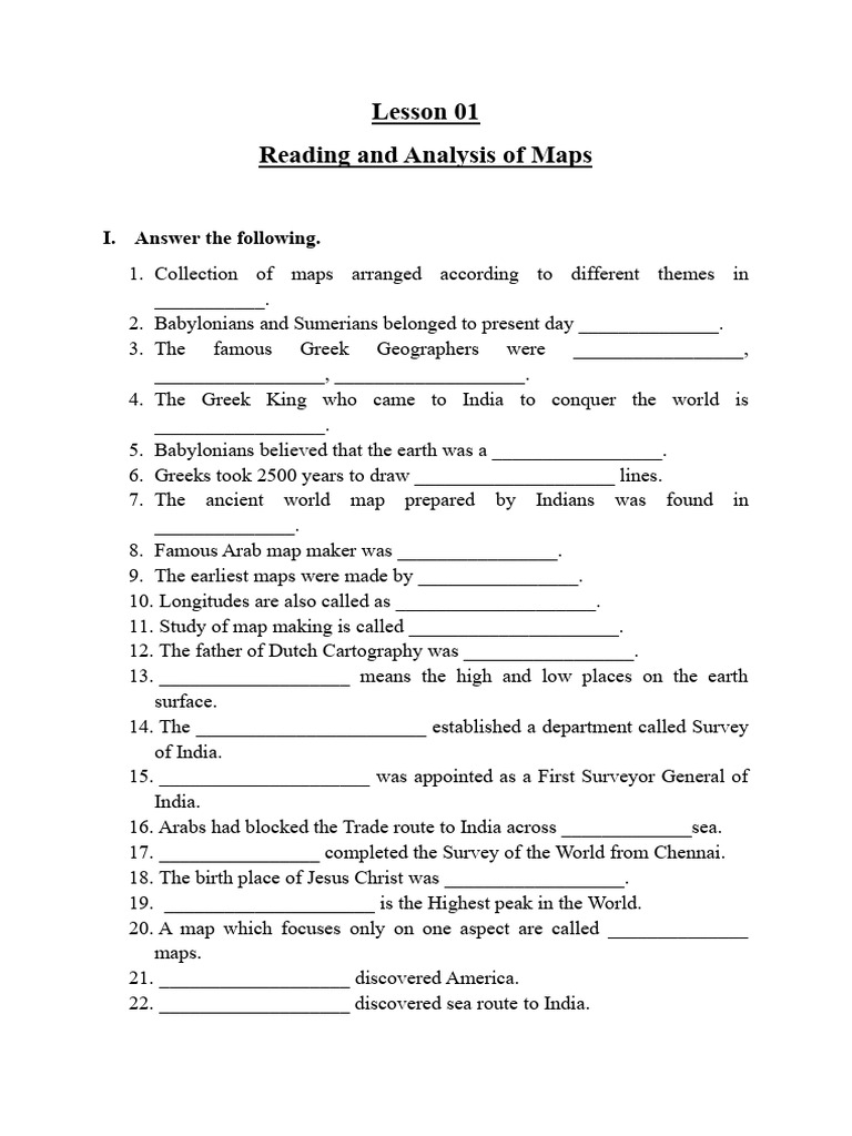 Lesson 01 Test | PDF