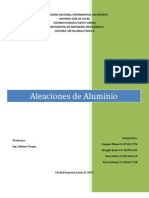 Aleaciones de Aluminio