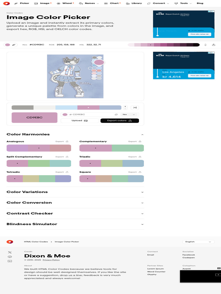Image Color Picker - HTML Color Codes 3 | PDF | Visual System ...