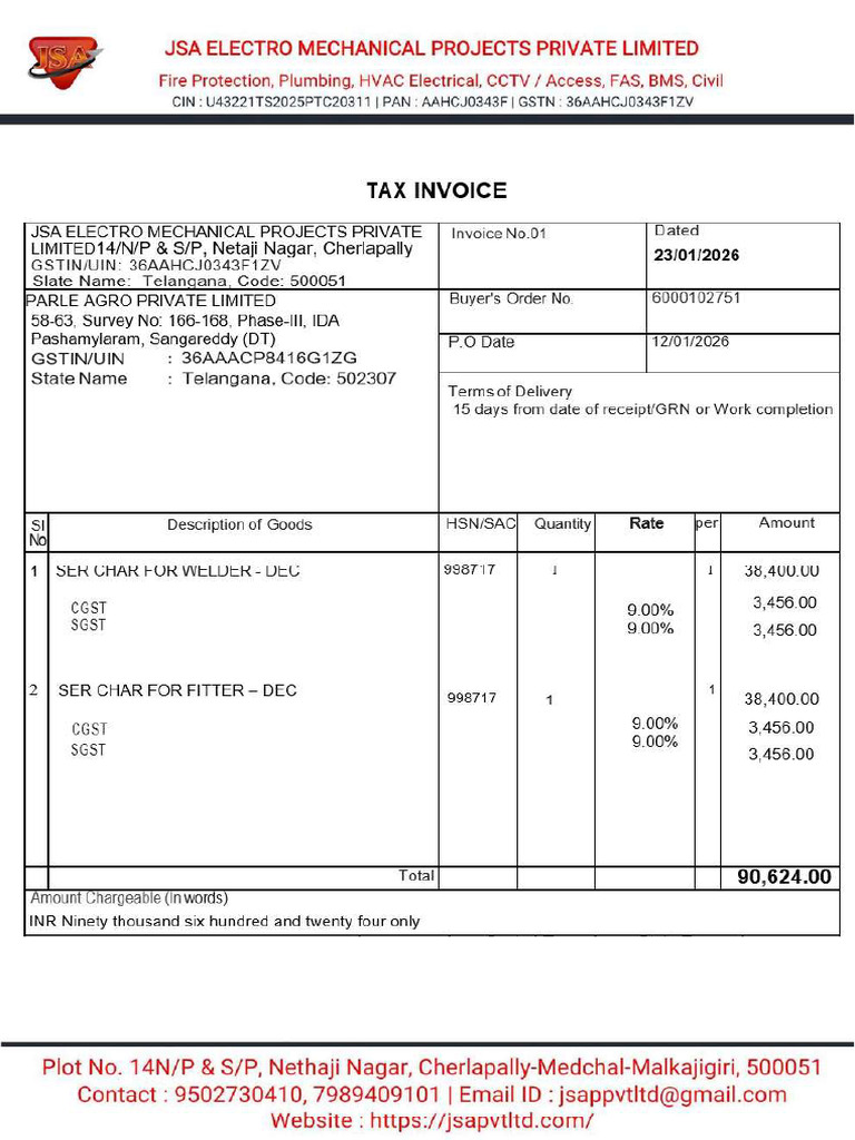 Invoice Final | PDF