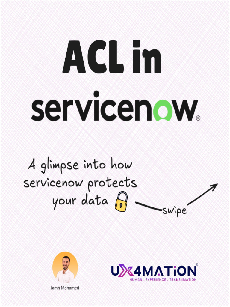 ACL in Servicenow | PDF