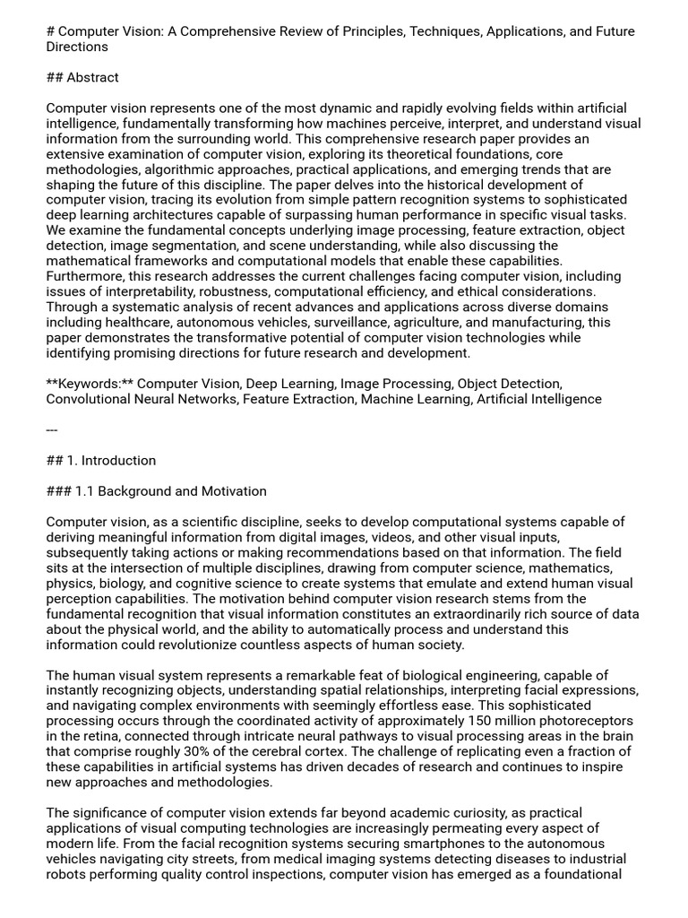 Text To PDF RCV | PDF | Computer Vision | Image Segmentation