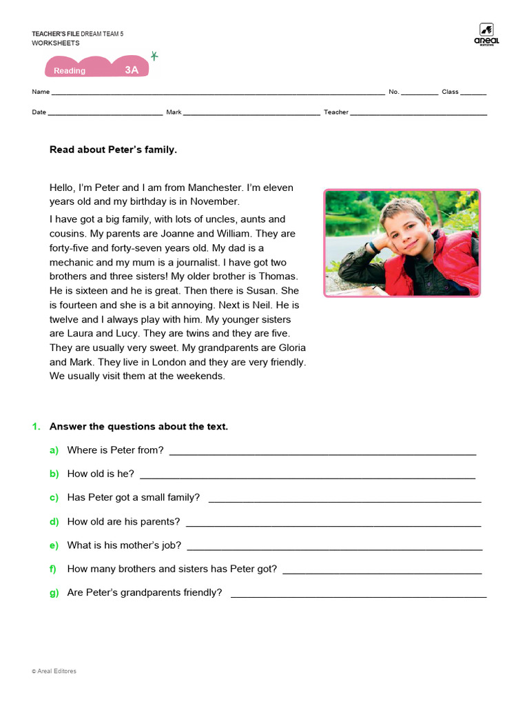Ae Dteam5 Read Works 3a | PDF