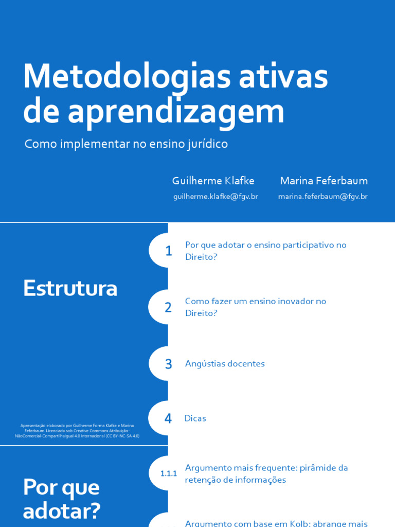 Gen Webinar Metodologias Ativas 20200130 | PDF | Aprendizado | Lição