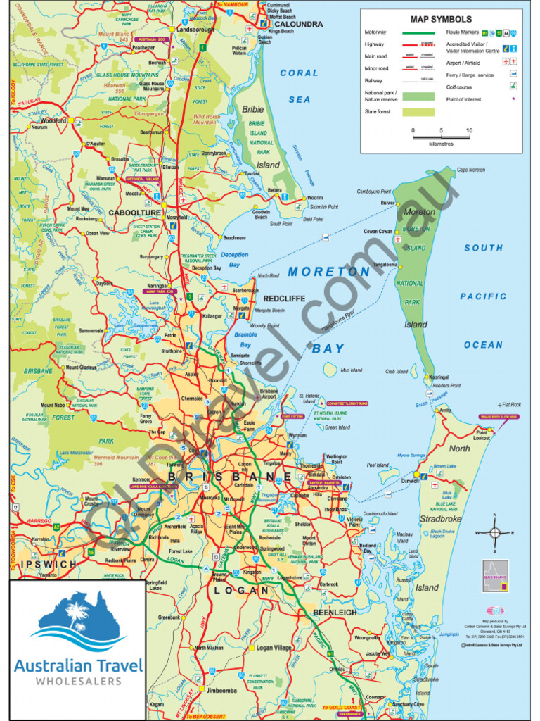 Brisbane Map | PDF