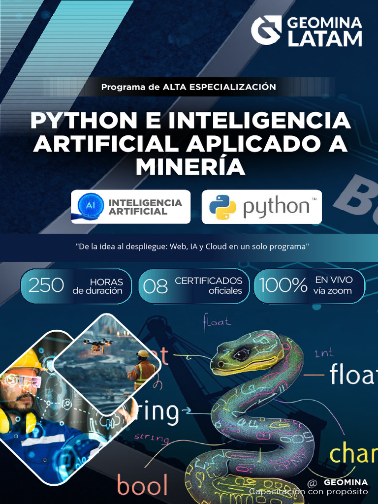 Python e Inteligencia Artificial Aplicado A Minería. | PDF ...