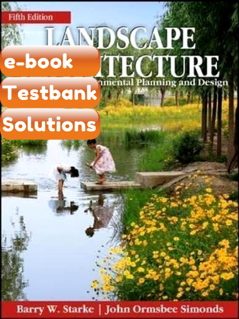 Test Bank Landscape Architecture Fifth Edition A Manual of ...