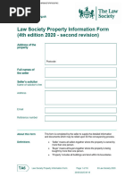 Law Society TA10 Fittings Form Guide | PDF