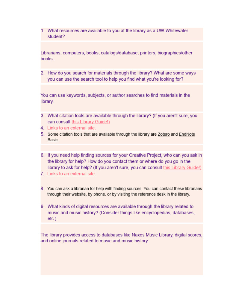 Library Skills Assignment - Zack Igoe | PDF | Libraries | Librarian