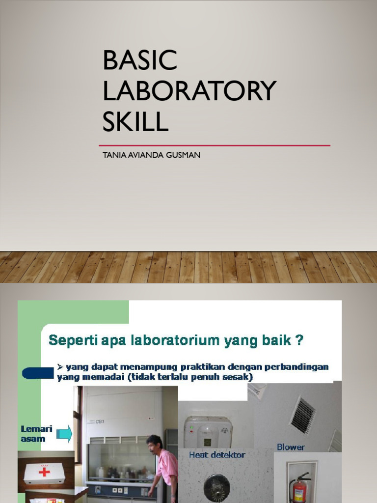 Basic Laboratory Skill | PDF