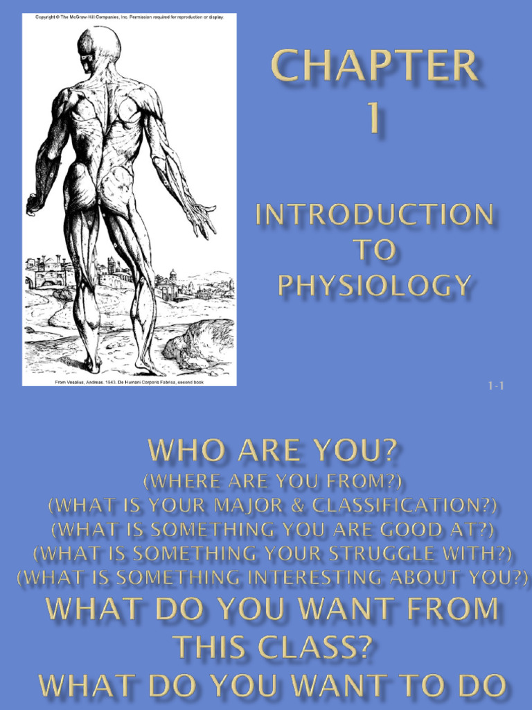 CH 1 Introduction To Physiology | PDF | Anatomical Terms Of Location ...