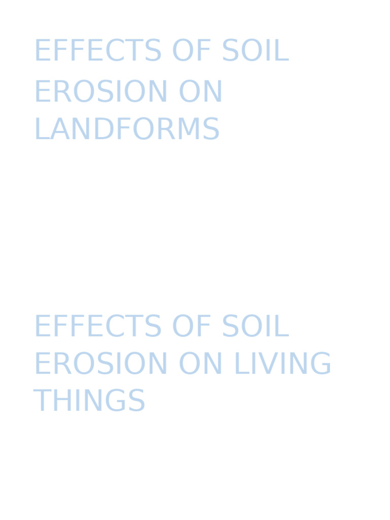 Effects of Soil | PDF