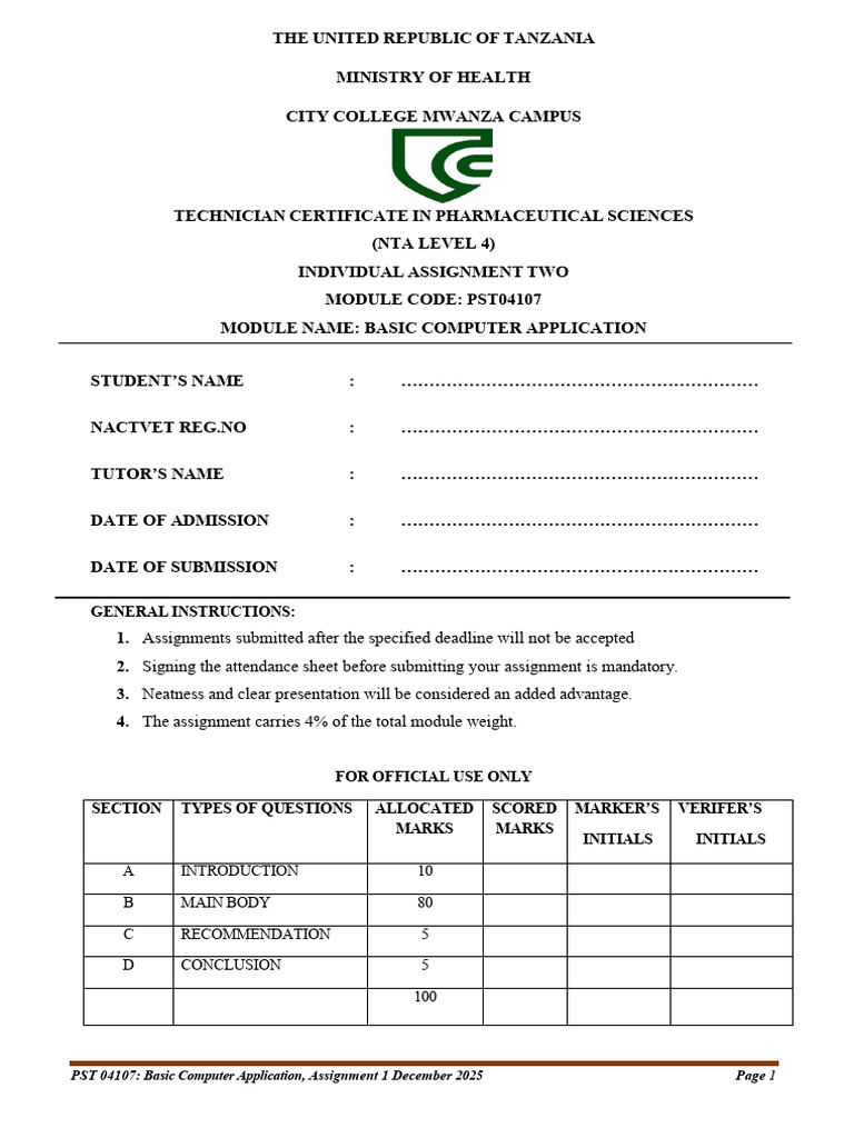 Assignment 02 | PDF | Pharmacy | Social Programs