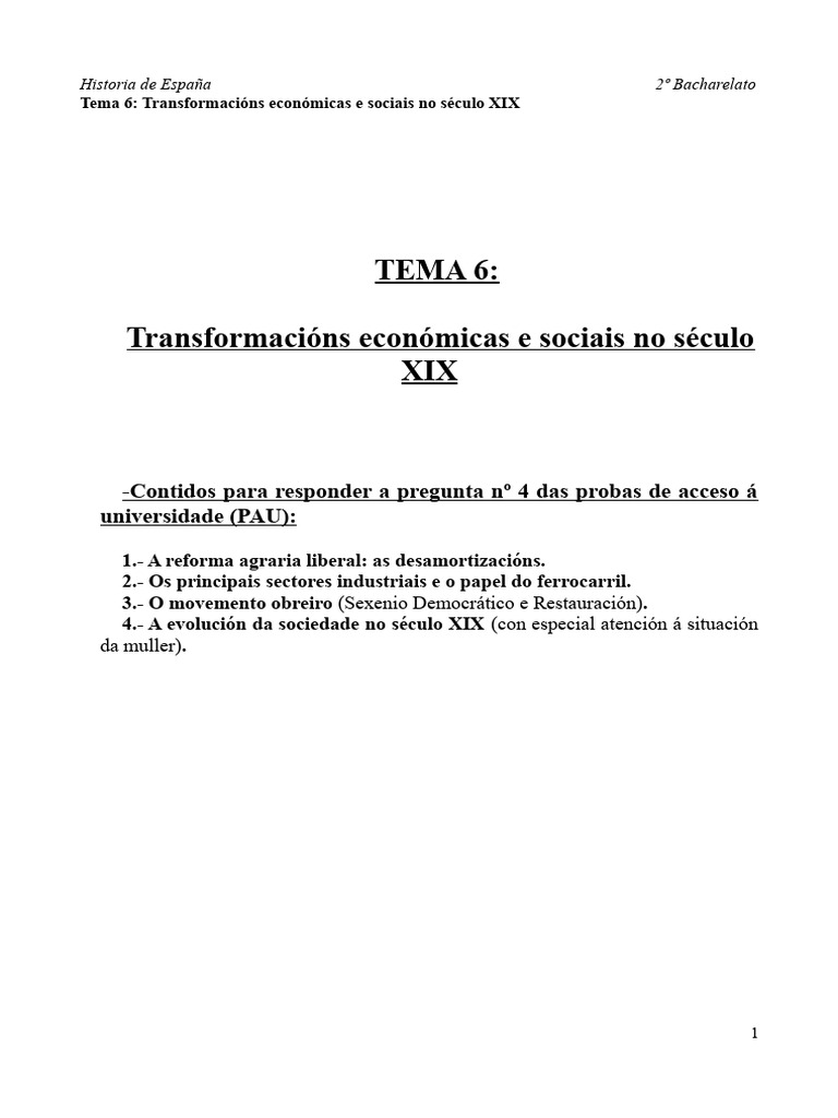 Tema 6 | PDF