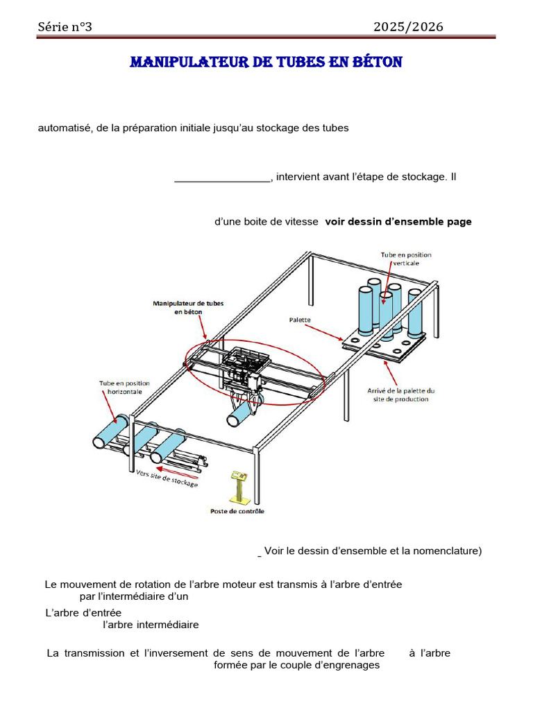 Série N°3 DT | PDF | Biens manufacturés | Ingénierie mécanique