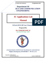 IC Lab Manual by Suresh Babu
