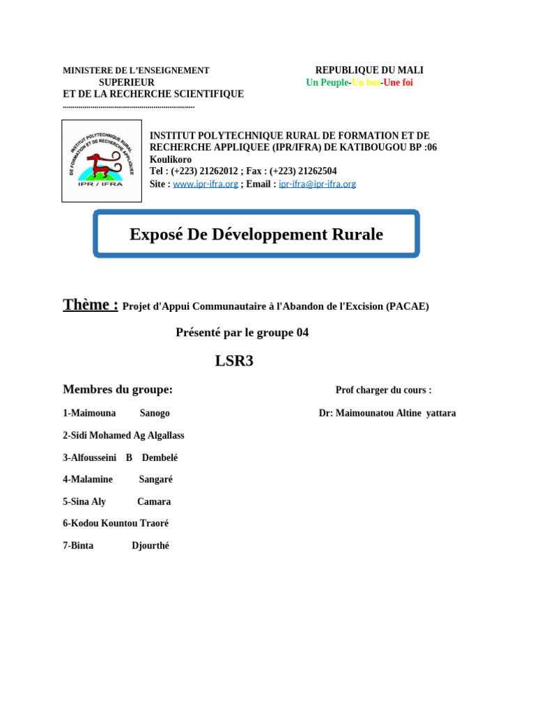 Projet | PDF
