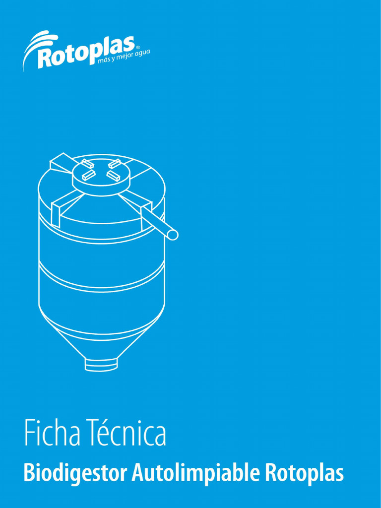 Ft Biodigestor 23-122015 | PDF | Baño | Gestión de residuos biodegradables