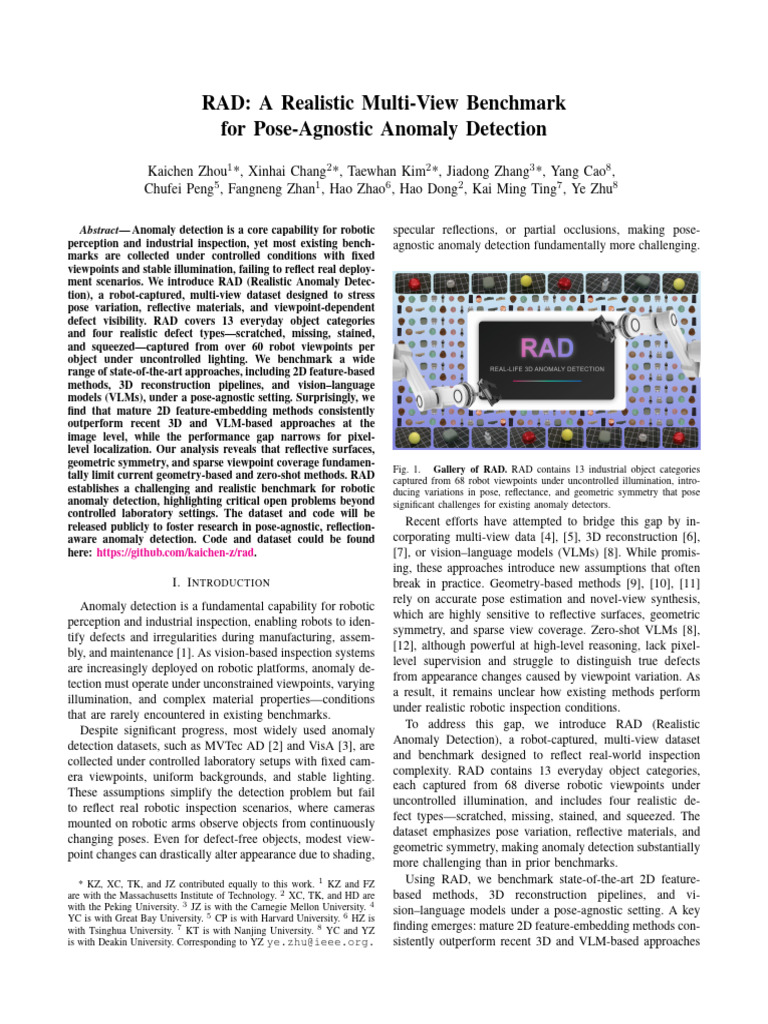 (Rad - Dataset) Zhang Et Al. 2024 - RAD | PDF | Image Segmentation ...