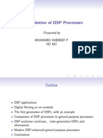 Evolution of DSP Processors