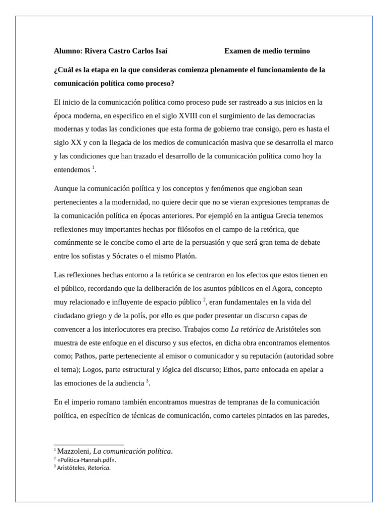 Examen Medio Termino V Final | PDF