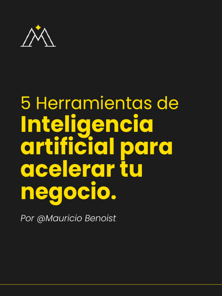 5 herramientas de AI | PDF | Inteligencia artificial | Inteligencia (IA ...