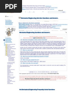Download Mechanical Engineering Interview Questions and Answers by kshastry72 SN100057404 doc pdf